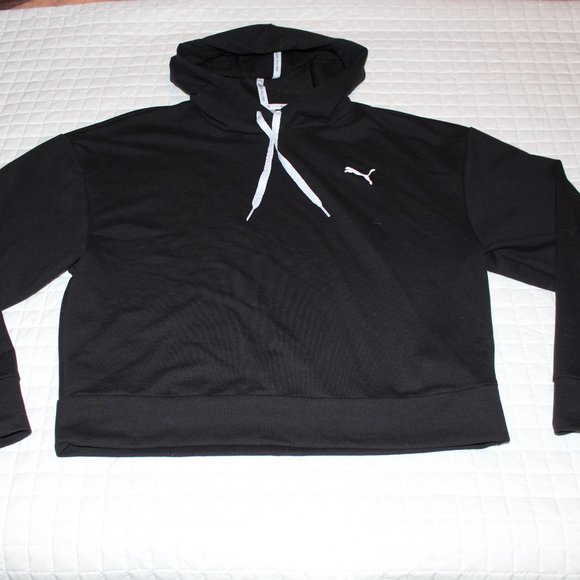Puma Crop Top Hoodie - Picture 2 of 9